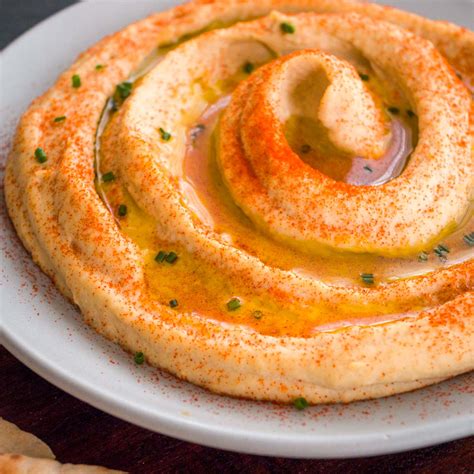 Homemade Hummus Without Tahini