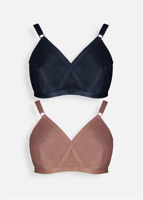 Total Support DD+ Non-wire Bras 2 Pack | Woolworths.co.za