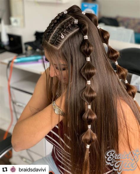 90 Stylish Ladies Bubble Braid Hairstyles For Every Hair Length ...