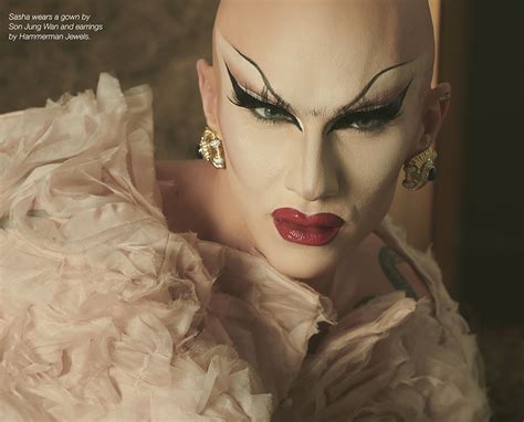 "REBEL" ISSUE EXCLUSIVE: DRAG QUEEN SASHA VELOUR IS TAKING ON THE WORLD ...