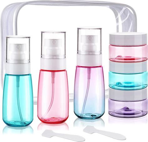 Amazon.com: Cosywell Travel Kit Travel Bottles for Toiletries 6 Pack TSA Approved Leak Proof ...
