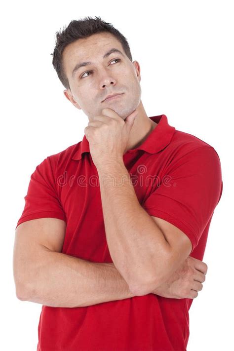 Young man thinking. An handsome young man thinking #Sponsored , #Paid ...