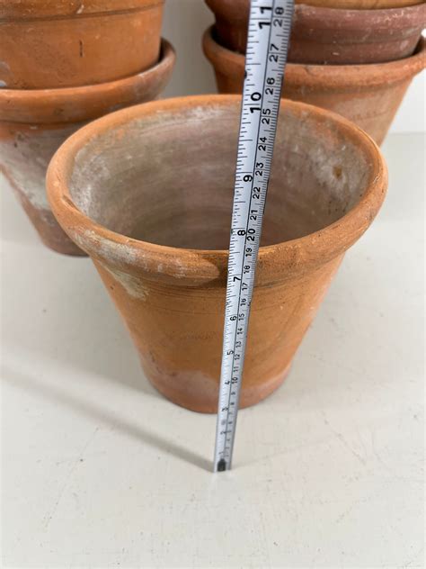 Vintage 8 Inch Terracotta Pots – Garden & Wood