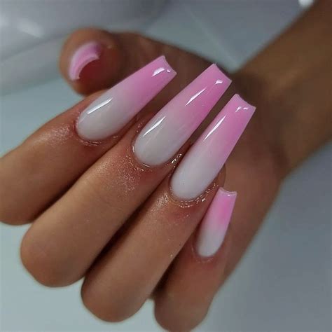 60+ Stunning Pink To White Ombre Nail Ideas (2024) - DrExplains