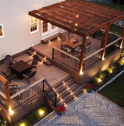 Pin by Kimberly Griffin on Dream House | Patio deck designs, Deck ...