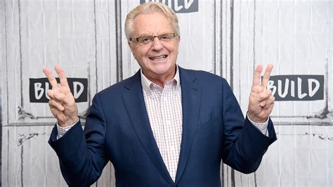 Jerry Springer, TV host and son of refugees, dies – The Forward