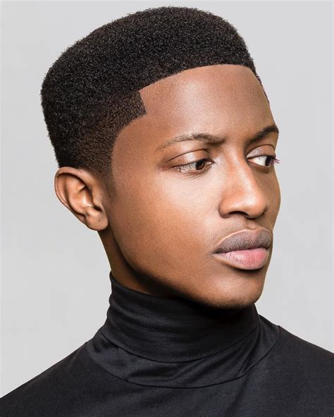 Short Afro + Line Up - Men's Haircuts | Haircuts for men, Black men ...