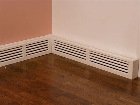 Custom made Wood Baseboard Heater Cover | Baseboard heater covers ...