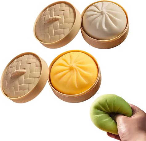 Giant Dumpling Squishy, Dumpling Squishy Large, Mega Rainbow Dumplings, Soft Squeeze ...