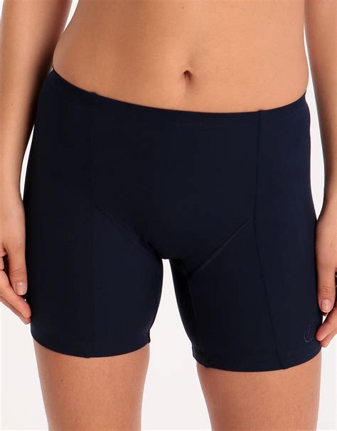 Womens Swim Shorts Long Leg - Navy – Halocline Swimwear