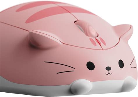 Amazon.com: Akko Cat Theme Wireless Gaming Mouse Pink, Tri-Mode Mouse ...