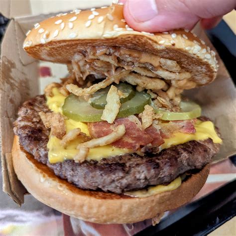 Smooch Food: Maple BBQ & Bacon Quarter Pounder and Herb & Garlic ...