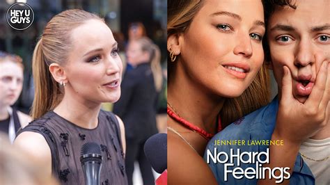 No Hard Feelings Premiere Interviews: Jennifer Lawrence, Andrew Barth Feldman & more on their ...