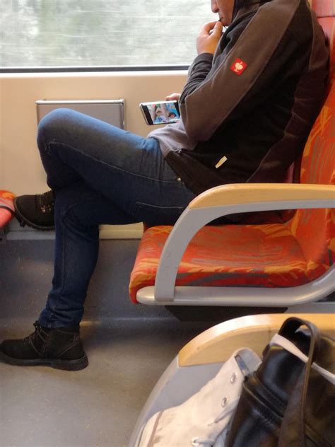 a grown ass man watching porn across me from, clearly a minor, on ...