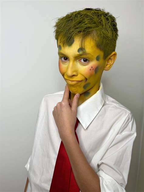 Sponge bob make up / SpongeBob costume | Trucco, Idee