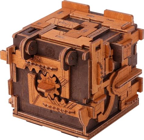 WOODEN.CITY Escape Room Puzzle Box: Wooden Box 3D Puzzles for Adults ...