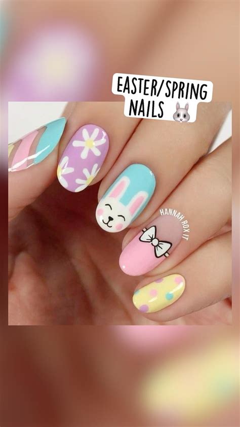 60 adorable easter nail art ideas to put a spring in your step – Artofit
