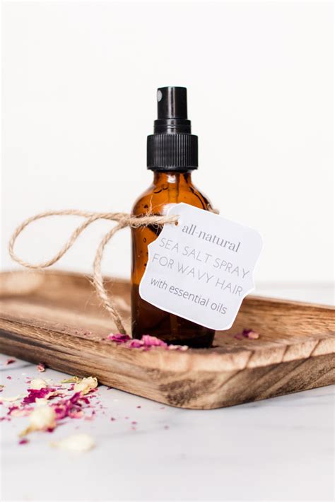 DIY Sea Salt Spray For Wavy Beach Hair - Our Oily House