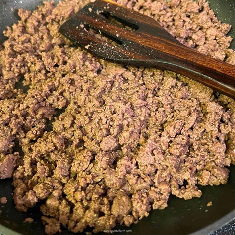 Cheesy Venison Helper: An Easy Ground Venison Recipe - Audrey's Little Farm