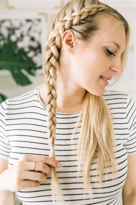 Classic French Braid Front