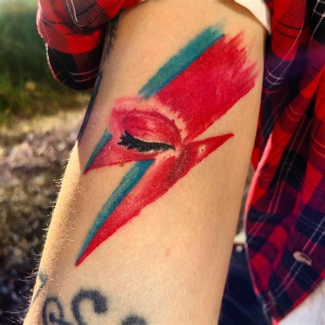 David Bowie Lightning Bolt Tattoo - Printable Calendars AT A GLANCE