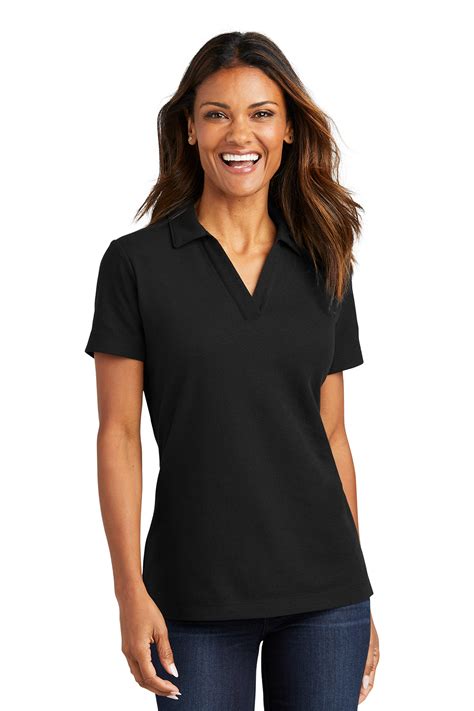 Port Authority Women's C-FREE Cotton Blend Pique Polo | Product ...