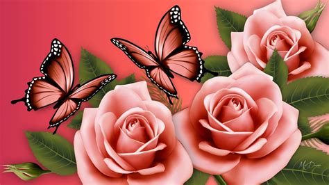 Flowers and Butterflies Wallpapers - Top Free Flowers and Butterflies ...