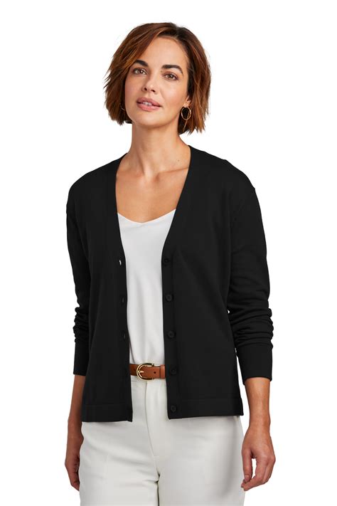 Buy Brooks Brothers Women's Cotton Stretch Cardigan Sweater - Brooks ...