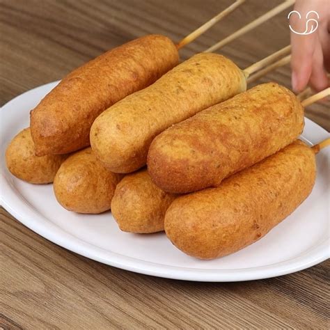 Fried hot dogs – Artofit