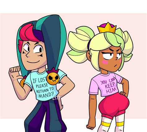 Chester and Mandy | Brawl Stars by Lazuli177 on DeviantArt