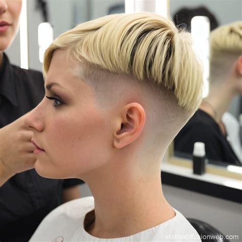 side shave haircut Prompts | Stable Diffusion Online