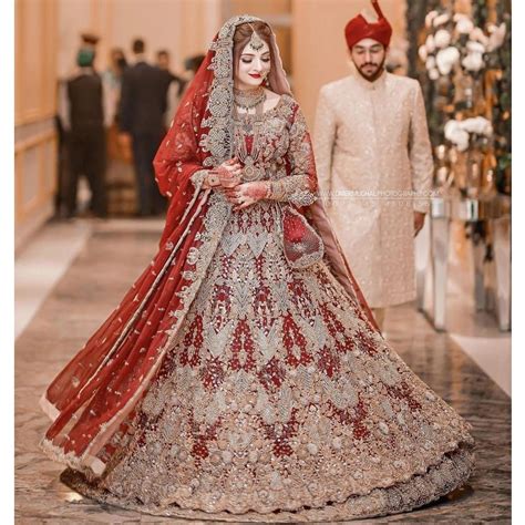 Red traditional pakistani wedding dresses 60 photos - Astyledwedding.com