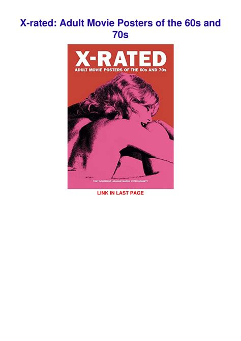 PPT - [PDF] DOWNLOAD X-rated: Adult Movie Posters of the 60s and 70s ...
