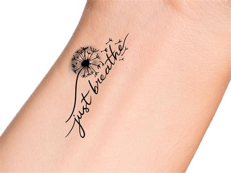 Just breathe symbol tattoo - Bronctattooaus.com