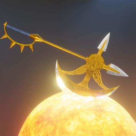 ArtStation - Escanor's Divine Axe Rhitta