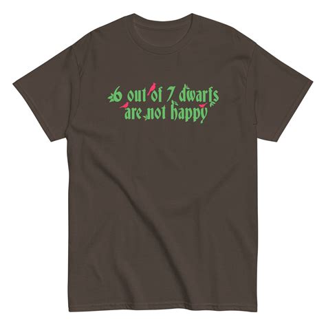 6 Out Of 7 Dwarfs Men's Classic Tee - SnorgTees.com