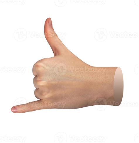 Thumb and pinky finger gesture, hand surf, surfer sign. Kids shaka ...
