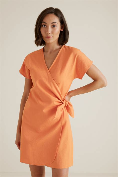 Wrap Around Mini Dress | Wrap around dress, Dress, Mini wrap dress