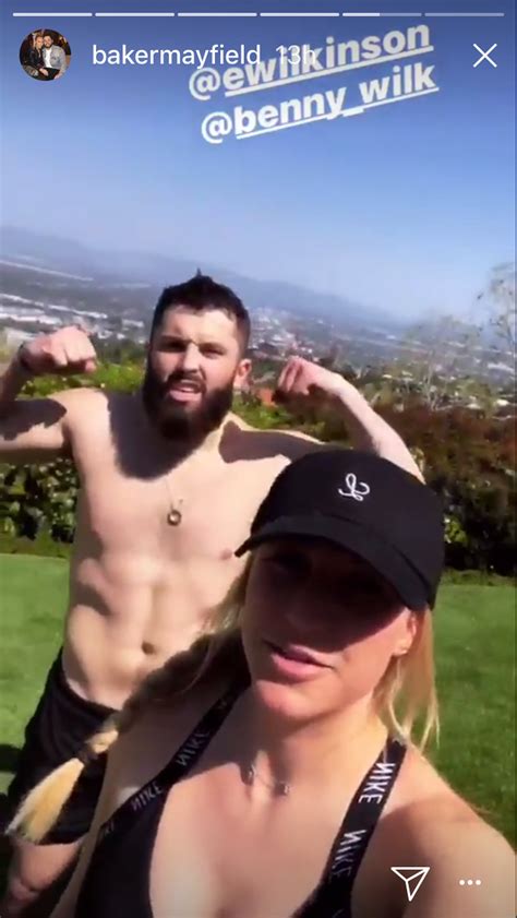 Baker Mayfield shows off impressive dad bod - cleveland.com