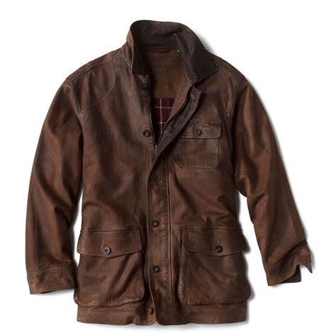 Performance Goat Suede Leather Barn Coat | Orvis