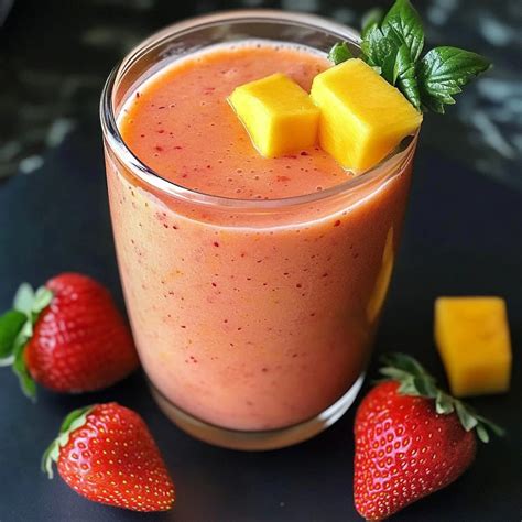 Strawberry Mango Smoothie