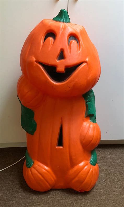 Vintage Halloween Blow Mold Light at Patrick Ruppert blog