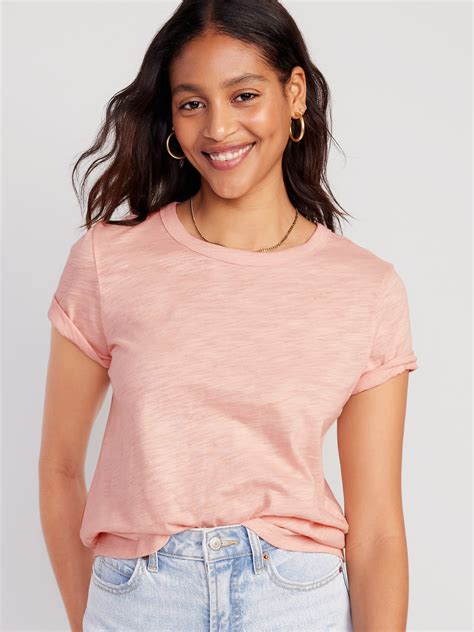 EveryWear Slub-Knit T-Shirt for Women | Old Navy