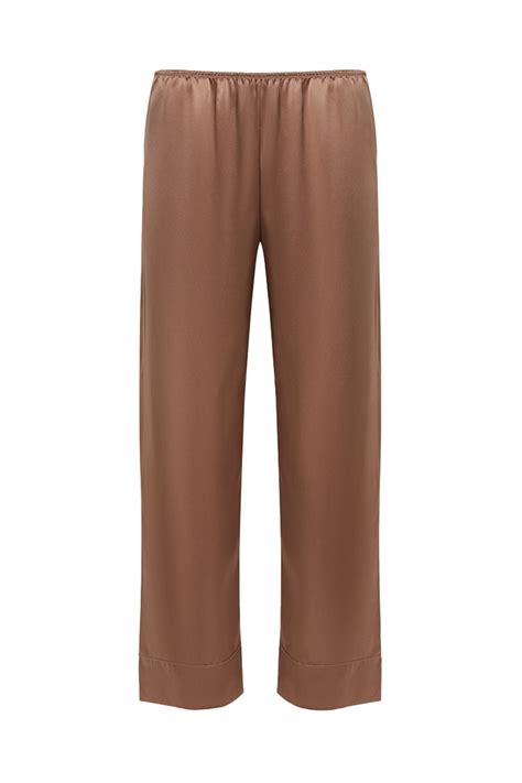 Dream Silk Pant - Light Brown - Chérie Amour