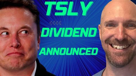 TSLY dividend payouts released!! #TSLA #TSLY #Tesla - YouTube