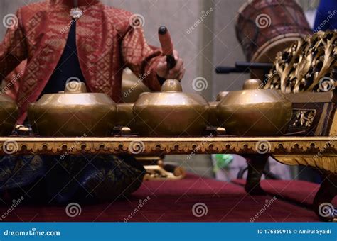 Set of Gamelan is Traditional Malay Heritage Music Instrument Stock ...