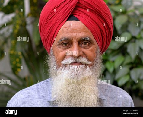 Old indian man with white beard hi-res stock photography and images - Alamy