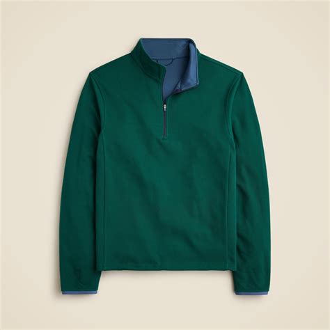 J.Crew: Performance Half-zip Pullover With COOLMAX® Technology For Men