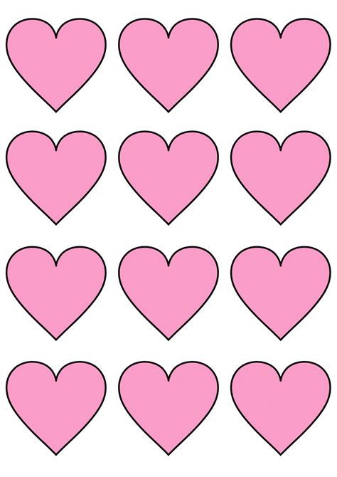 Free Cut Out Heart Template: Printable, Easy - Printables for Everyone