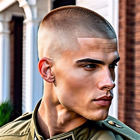 15 Military Buzz Cut Styles to Refresh Your Look – Burst of Style